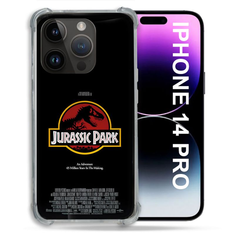 Coque Pour Iphone 14 Pro Jurassik Park Affiche