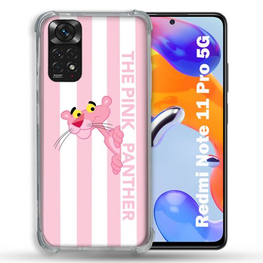 Coque Pour Xiaomi Redmi Note 11 Pro / 11 Pro 5G Panthere Rose