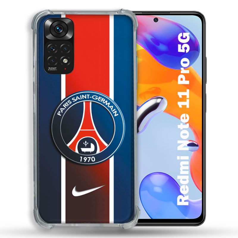 Coque Pour Xiaomi Redmi Note 11 Pro / 11 Pro 5G Foot PSG 1970