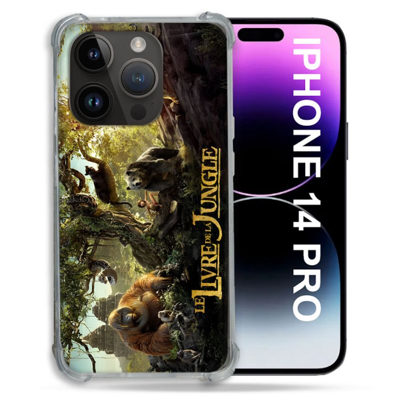 Coque Pour Iphone 14 Pro Le Livre De La Jungle Affiche