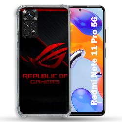 Coque Pour Xiaomi Redmi Note 11 Pro / 11 Pro 5G ROG Rouge