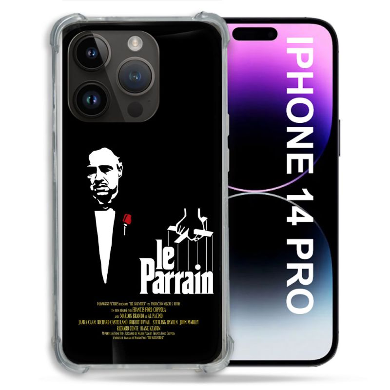 Coque Pour Iphone 14 Pro Le Parrain Affiche