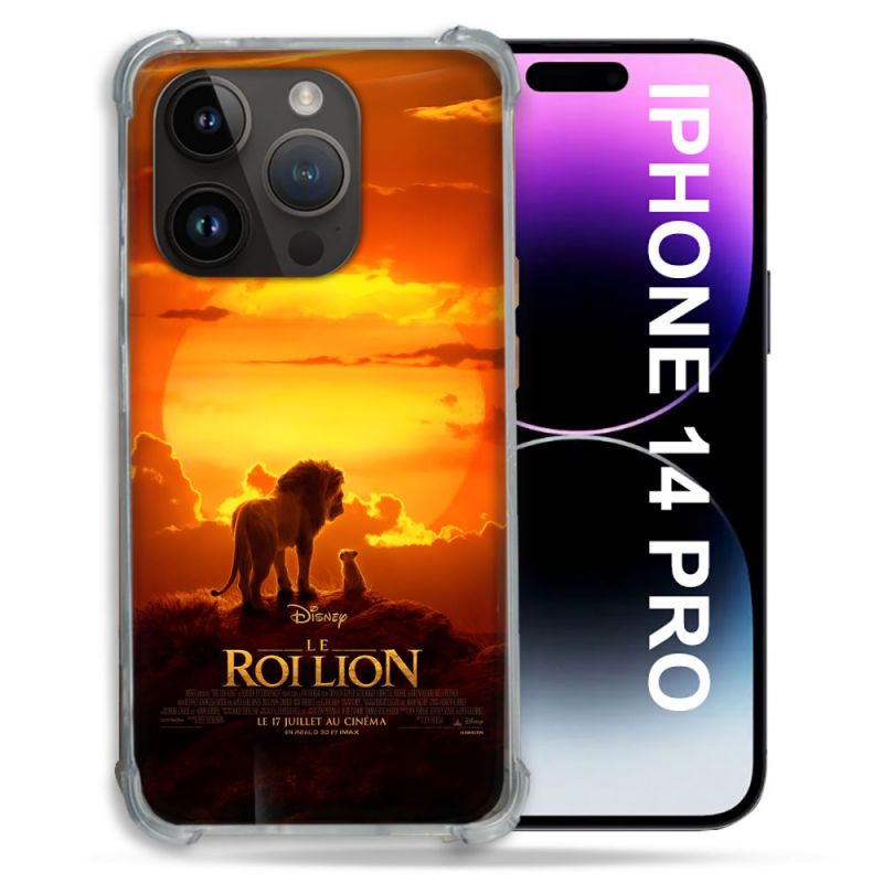 Coque Pour Iphone 14 Pro Le Roi Lion Affiche