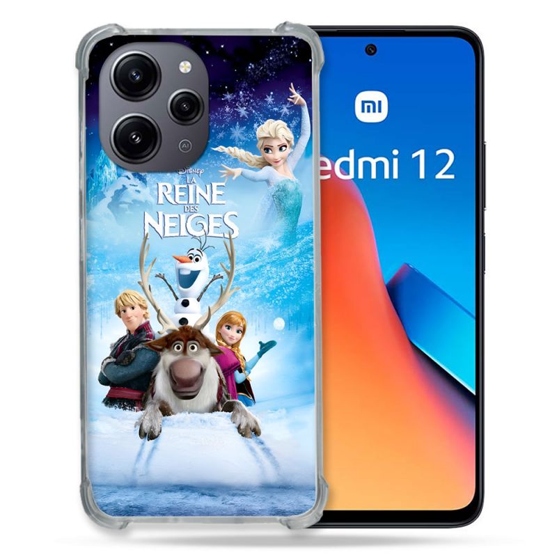Coque Pour Xiaomi Redmi 12 5G La Reine Des Neiges