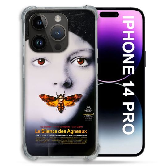Coque Pour Iphone 14 Pro Le Silence Des Agneaux Affiche