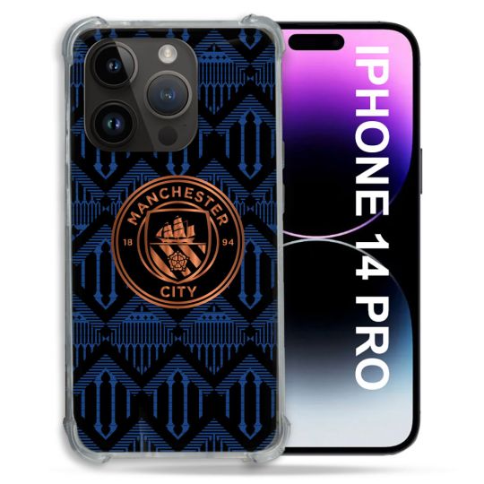 Coque Pour Iphone 14 Pro Foot Manchester City