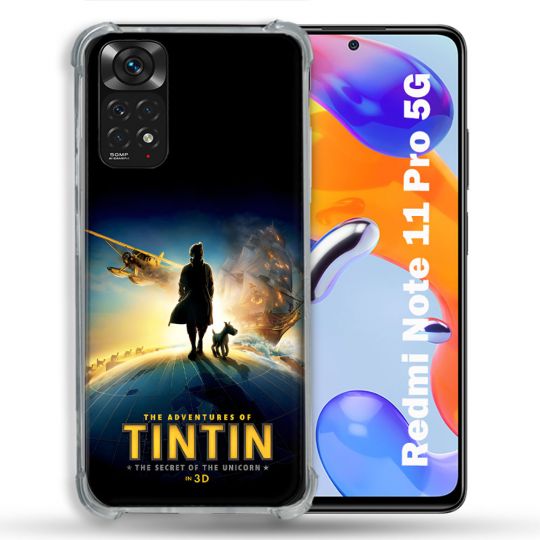 Coque Pour Xiaomi Redmi Note 11 Pro / 11 Pro 5G Tintin Affiche