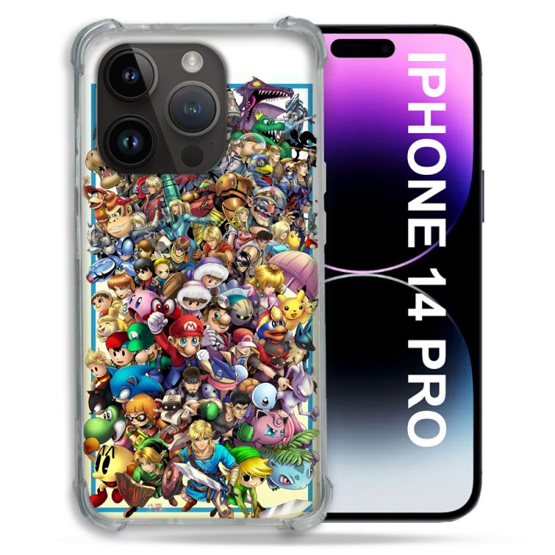 Coque Pour Iphone 14 Pro Nintendo