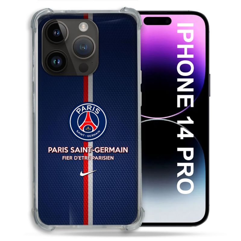 Coque Pour Iphone 14 Pro Foot PSG Fier
