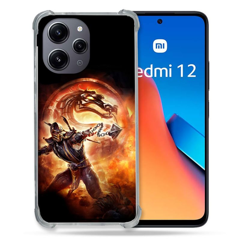 Coque Pour Xiaomi Redmi 12 5G Mortal Combat