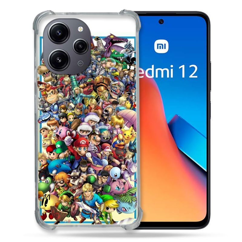 Coque Pour Xiaomi Redmi 12 5G Nintendo