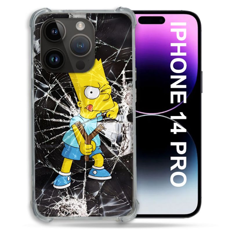 Coque Pour Iphone 14 Pro Simpson Bart