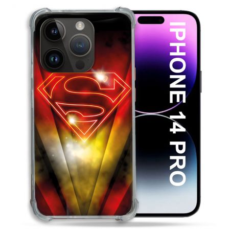 Coque Pour Iphone 14 Pro Superman Logo