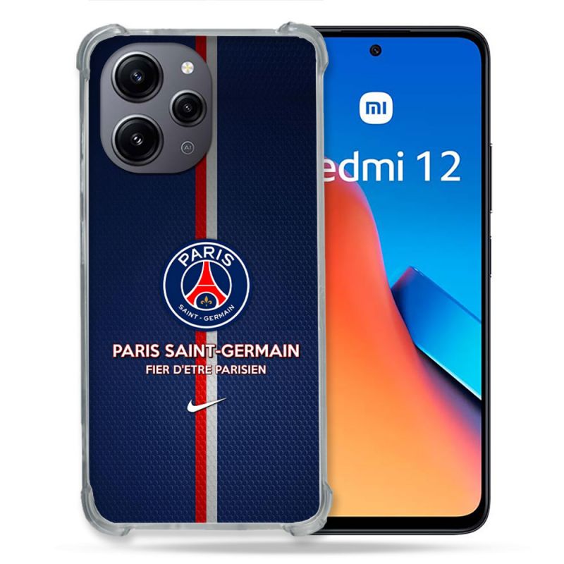 Coque Pour Xiaomi Redmi 12 5G Foot PSG Fier