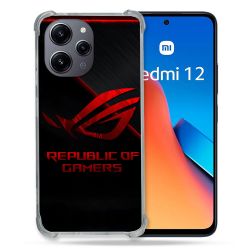 Coque Pour Xiaomi Redmi 12 5G ROG Rouge