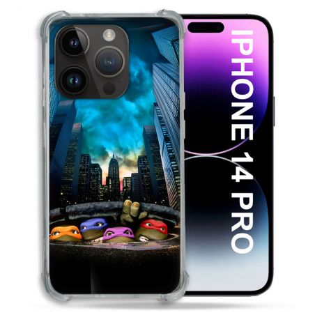 Coque Pour Iphone 14 Pro Tortue Ninja Ville