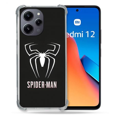 Coque Pour Xiaomi Redmi 12 5G Spiderman Logo