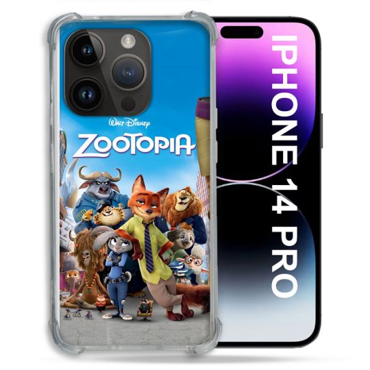 Coque Pour Iphone 14 Pro Zootopia