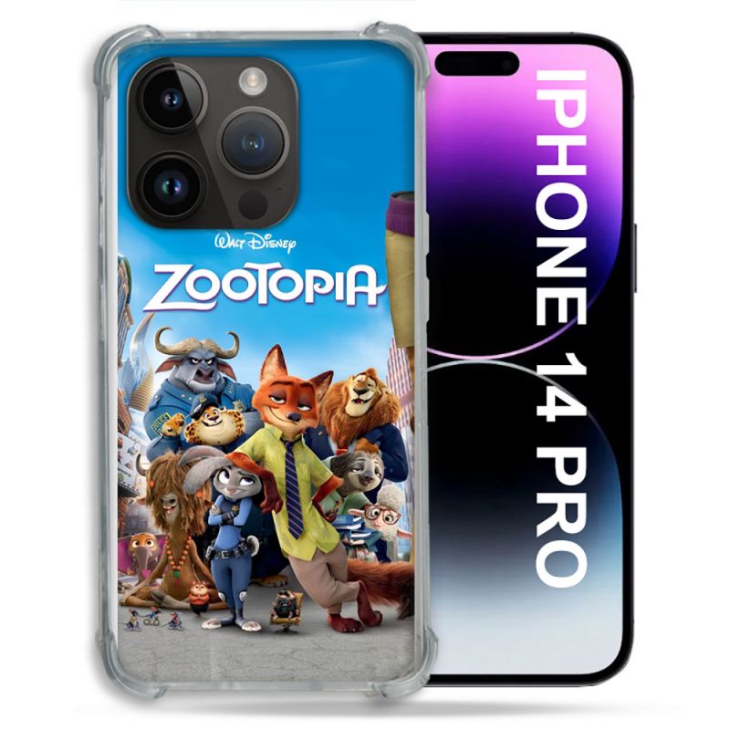 Coque Pour Iphone 14 Pro Zootopia
