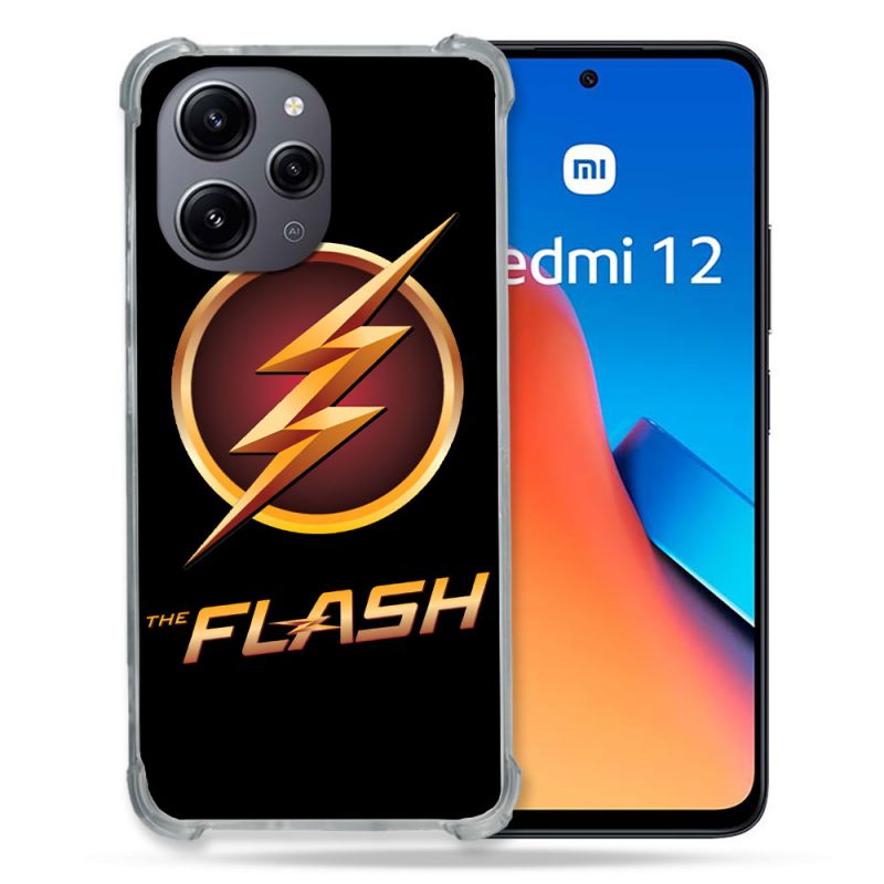 Coque Pour Xiaomi Redmi 12 5G The Flash Logo