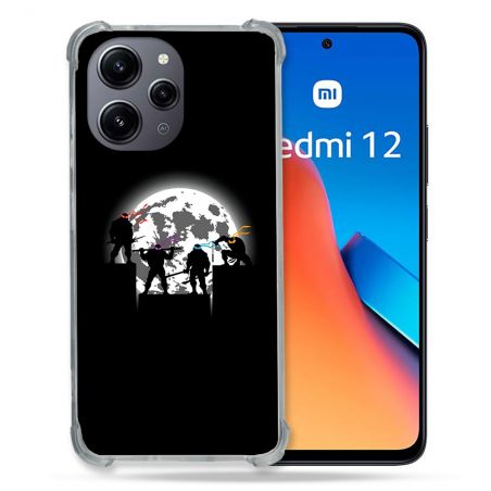 Coque Pour Xiaomi Redmi 12 5G Tortue Ninja Ombre