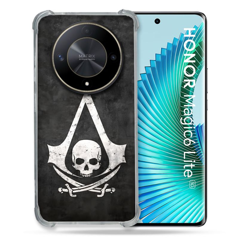 Coque Pour Huawei Honor Magic 6 Lite Assassin Creed Tete Mort