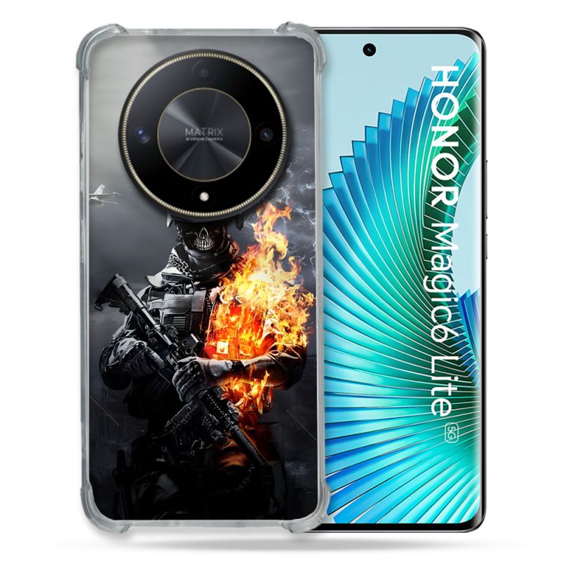 Coque Pour Huawei Honor Magic 6 Lite Call Of Duty Squelette