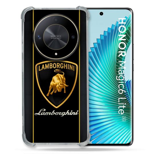 Coque Pour Huawei Honor Magic 6 Lite Lamborghini Carbone