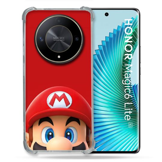 Coque Pour Huawei Honor Magic 6 Lite Mario Rouge