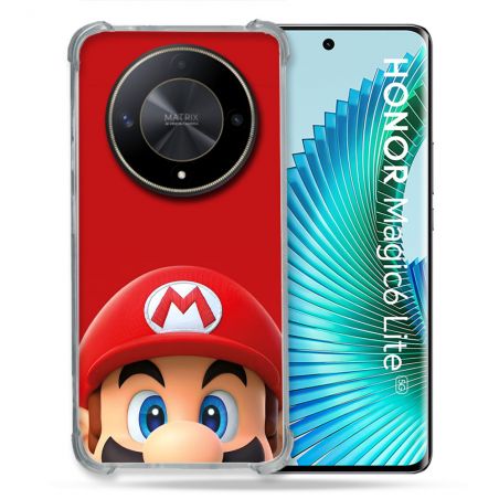 Coque Pour Huawei Honor Magic 6 Lite Mario Rouge