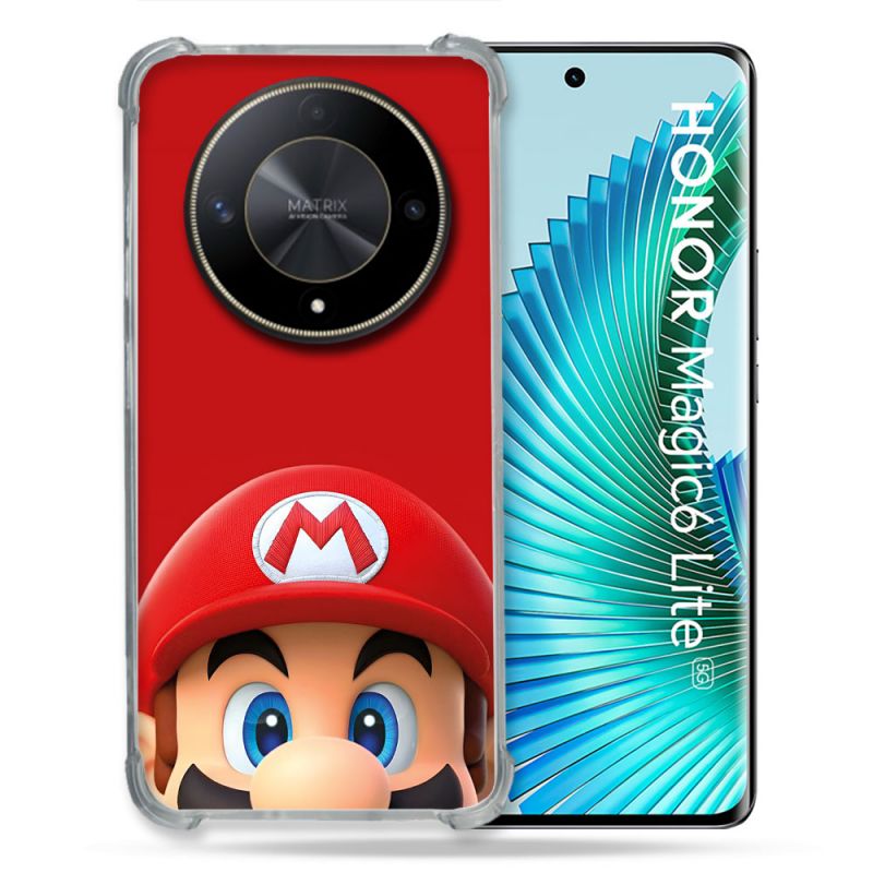 Coque Pour Huawei Honor Magic 6 Lite Mario Rouge