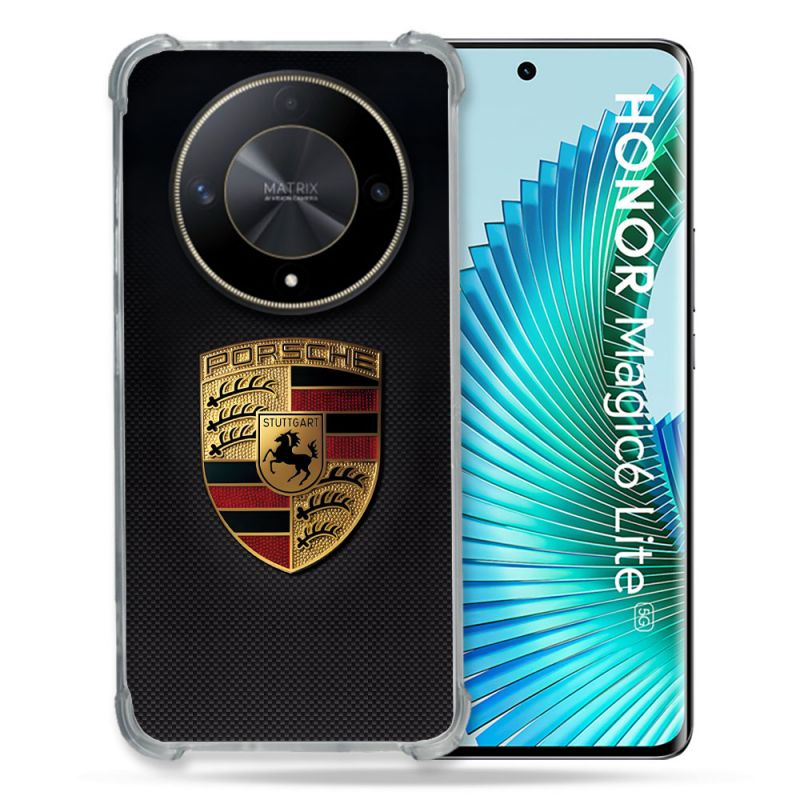 Coque Pour Huawei Honor Magic 6 Lite Porsche Carbone