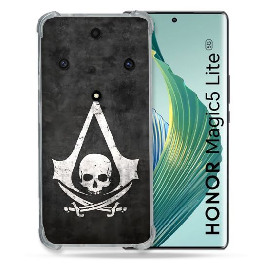 Coque Pour Huawei Honor Magic 5 Lite Assassin Creed Tete Mort