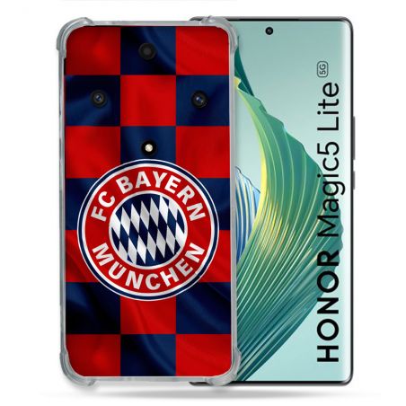Coque Pour Huawei Honor Magic 5 Lite Foot Bayern Munich Carreaux