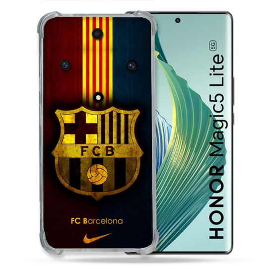 Coque Pour Huawei Honor Magic 5 Lite Foot FC Barcelone Vintage