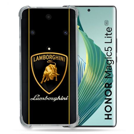 Coque Pour Huawei Honor Magic 5 Lite Lamborghini Carbone