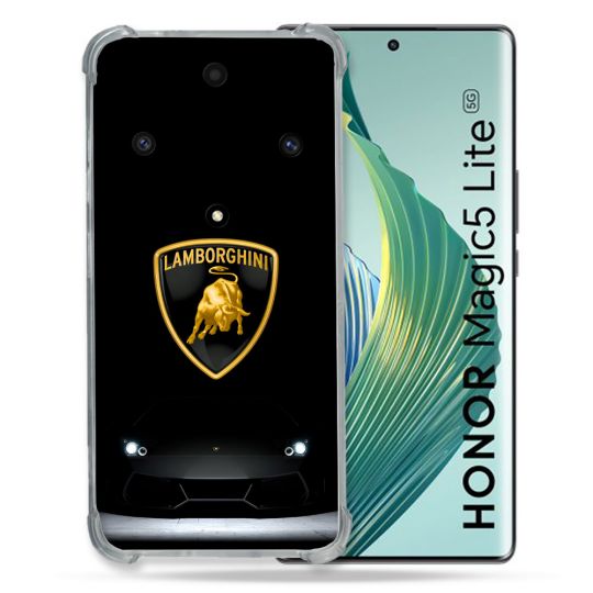 Coque Pour Huawei Honor Magic 5 Lite Lamborghini Noir