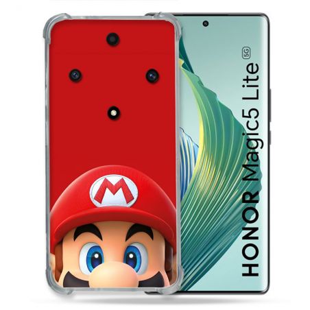 Coque Pour Huawei Honor Magic 5 Lite Mario Rouge