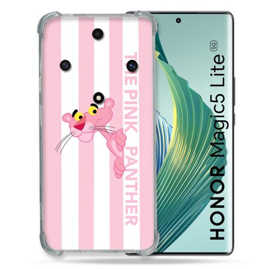 Coque Pour Huawei Honor Magic 5 Lite Panthere Rose