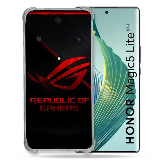 Coque Pour Huawei Honor Magic 5 Lite ROG Rouge
