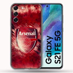 Coque Pour Samsung Galaxy S21 FE Foot Arsenal