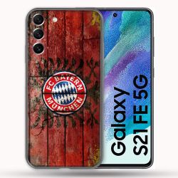 Coque Pour Samsung Galaxy S21 FE Foot Bayern Munich Drapeau
