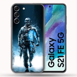 Coque Pour Samsung Galaxy S21 FE Call Of Duty Guerrier