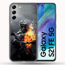 Coque Pour Samsung Galaxy S21 FE Call Of Duty Squelette