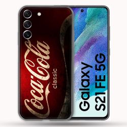 Coque Pour Samsung Galaxy S21 FE Coca Cola Classique