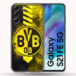 Coque Pour Samsung Galaxy S21 FE Foot Dortmund