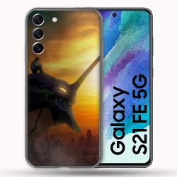 Coque Pour Samsung Galaxy S21 FE Manga Evangelion