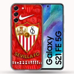 Coque Pour Samsung Galaxy S21 FE Foot FC Sevilla