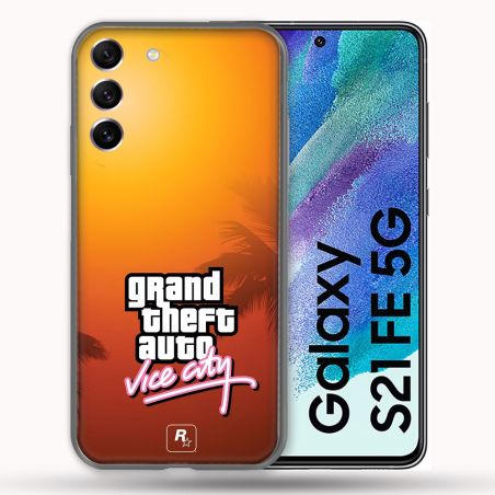 Coque Pour Samsung Galaxy S21 FE GTA Vice City