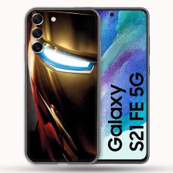 Coque Pour Samsung Galaxy S21 FE Iron Man Casque